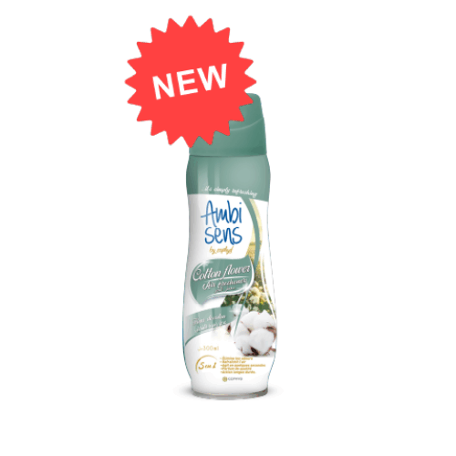 Ambisens Parfum d’intérieur à forme Fleur de coton  300 ML