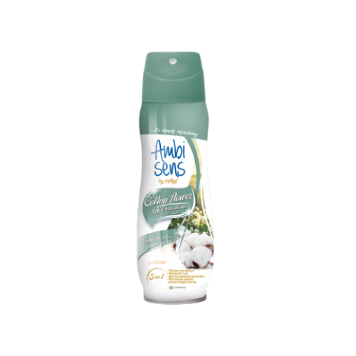 Ambisens Parfum d’intérieur à forme Fleur de coton  300 ML